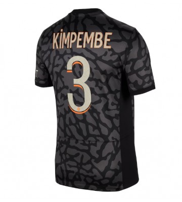 Paris Saint-Germain Presnel Kimpembe #3 Tredje trøje 2023-24 Kort ærmer